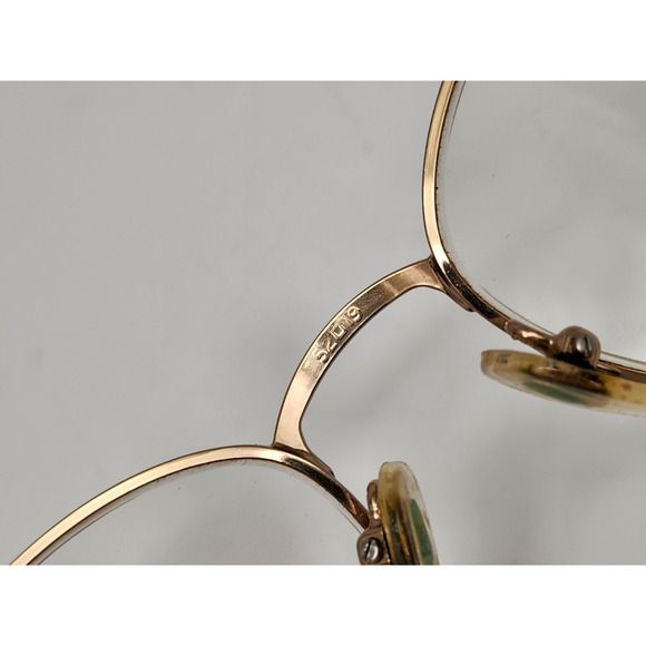 Vintage Givenchy Eyeglasses Gold Red Marble Wine Frames 52 19 135 main image 9
